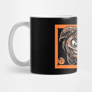 Smiling Jack O Lantern Man Mug